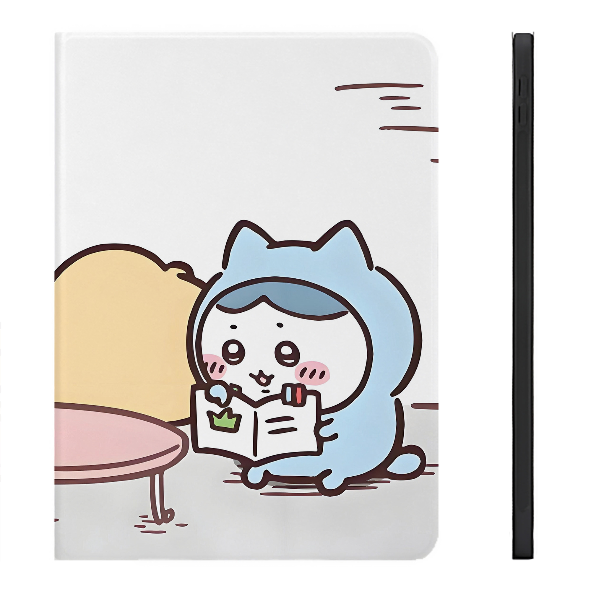 （画像用） ちいかわ Chii-kawa IPadケース ペンホルダー付き ブックスタイルデザイン